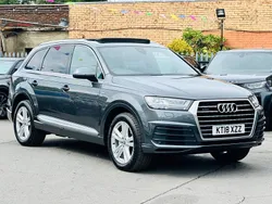 Grey Used 2018 Audi Q7 S-Line SUV | £24,840 (Good price)