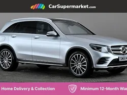 Silver Used 2018 Mercedes GLC250 AMG Line Premium Estate | £21,197 (Fair price)