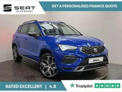 Blue New 2025 Seat Ateca FR Sport SUV | £27,495 (A bit pricey)