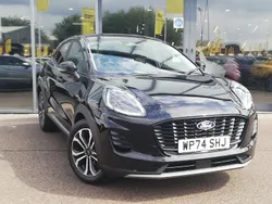 Black Used 2024 Ford Puma Titanium Hatchback | £20,998 (A bit pricey)