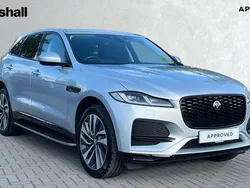 Metallic hakuba silver Used 2022 Jaguar F-Pace SUV | £42,020