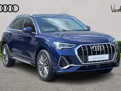 Blue Used 2022 Audi Q3 S-Line SUV | £31,314 (Fair price)