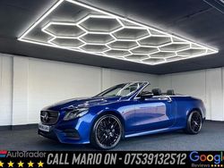 Blue Used 2020 Mercedes E220 AMG line Cabriolet | £24,990 (Fair price)