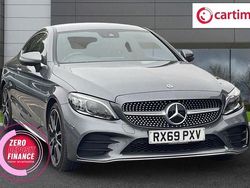 Grey Used 2019 Mercedes C200 AMG Line Premium Coupe | £20,799 (A bit pricey)