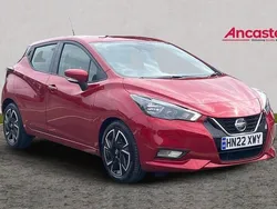 Red Used 2022 Nissan Micra Acenta Hatchback | £14,475 (A bit pricey)