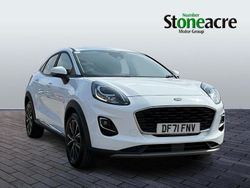 White Used 2021 Ford Puma Gen-E Titanium Hatchback | £14,995 (Good price)