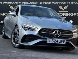 Silver Used 2024 Mercedes CLA200 Executive Coupe | £27,995 (Fair price)
