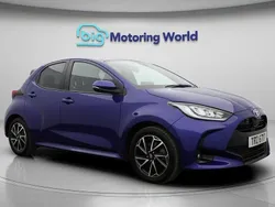 Blue Used 2022 Toyota Yaris Hybrid Design Hatchback | £16,200 (Good price)