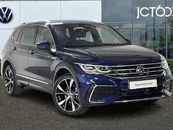 Blue Used 2024 VW Tiguan Allspace R-line SUV | £32,825 (Expensive)