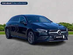 Black Used 2022 Mercedes CLA250 AMG Line Premium Plus Sedan | £27,199 (Good price)