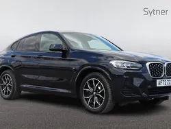 Black Used 2022 BMW X4 M Sport SUV | £35,500 (Fair price)
