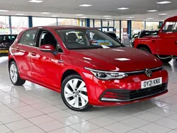 Kings red Used 2021 VW Golf VIII Style Hatchback | £17,289 (Fair price)