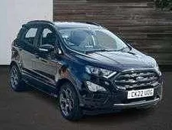 Black Used 2022 Ford Ecosport ST-Line SUV | £12,999 (Fair price)
