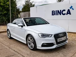 White Used 2014 Audi A3 Cabriolet S-Line Cabriolet | £8,500 (Fair price)