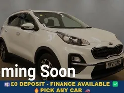 White Used 2021 Kia Sportage 2 SUV | £14,099 (Fair price)