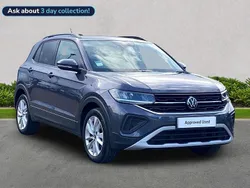 Grey Used 2024 VW T-Cross Match SUV | £20,237 (A bit pricey)