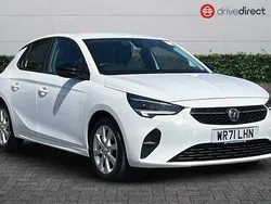 White Used 2021 Vauxhall Corsa Hatchback | £9,599 (Fair price)
