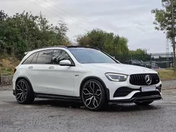 White Used 2020 Mercedes GLC43 AMG Premium Plus SUV | £36,995 (Expensive)