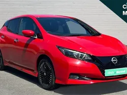 Red Used 2022 Nissan Leaf N-Connecta Hatchback | £10,675 (Fair price)