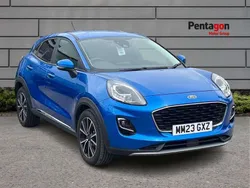 Blue Used 2023 Ford Puma Titanium Hatchback | £16,395 (Good price)