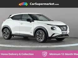 White Used 2024 Nissan Juke N-Connecta SUV | £19,997 (Fair price)
