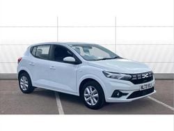 White Used 2023 Dacia Sandero Expression Hatchback | £12,801 (Fair price)
