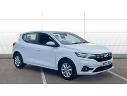 White Used 2023 Dacia Sandero Expression Hatchback | £12,996 (Fair price)