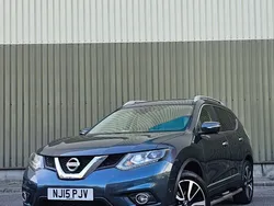 Blue Used 2015 Nissan X-Trail Tekna SUV | £9,995 (Fair price)