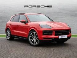 Carmine red Used 2023 Porsche Cayenne SUV | £76,490 (Good price)