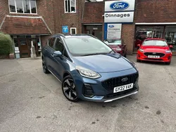 Chrome blue Used 2022 Ford Fiesta Active Hatchback | £13,290 (Fair price)