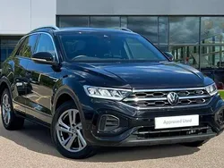 Black Used 2022 VW T-Roc R-line SUV | £21,245 (Fair price)