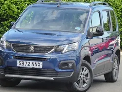 Blue Used 2023 Peugeot Rifter Allure MPV | £15,795 (Fair price)