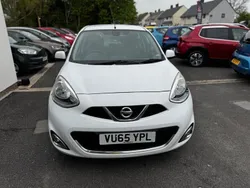 White Used 2015 Nissan Micra Acenta Hatchback | £3,795 (Fair price)