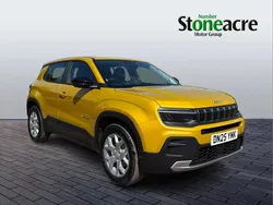 Yellow New 2025 Jeep Avenger Altitude SUV | £24,000 (A bit pricey)