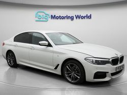 White Used 2020 BMW 520 M Sport Sedan | £17,500 (Good price)