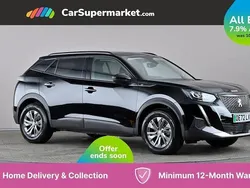 Black Used 2022 Peugeot e-2008 Active+ SUV | £13,097 (Good price)