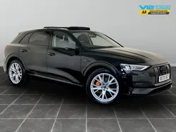 Black Used 2020 Audi e-tron Comfort SUV | £19,495 (Expensive)