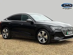 Black Used 2021 Audi e-tron Sportback S-Line SUV | £23,595 (Super price)