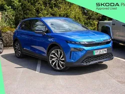 Race blue metallic New 2025 Skoda Elroq SportLine SUV | £37,890 (Fair price)