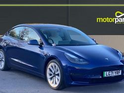 Blue Used 2021 Tesla Model 3 Long Range AWD Sedan | £23,500 (Fair price)