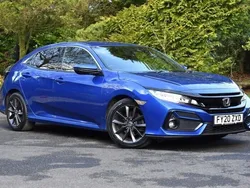 Blue Used 2020 Honda Civic SR Hatchback | £9,795 (Fair price)