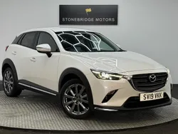 White Used 2019 Mazda CX-3 Inclusive SUV | £11,499 (Fair price)