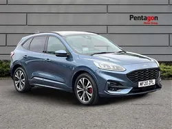 Blue Used 2020 Ford Kuga ST-Line X SUV | £16,495 (Expensive)