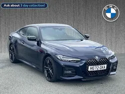 Tanzanite blue ii metallic Used 2023 BMW 420 Efficient Dynamics Coupe | £30,499 (Fair price)