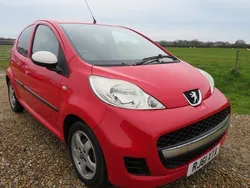 Red Used 2012 Peugeot 107 Sportium Hatchback | £3,450 (A bit pricey)