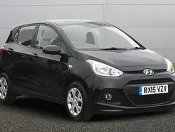 Black Used 2015 Hyundai i10 SE Hatchback | £7,795 (Fair price)