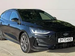 Black Used 2023 Ford Focus ST-Line Estate | £15,189 (Fair price)