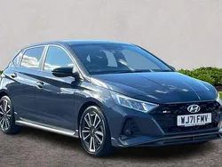 Grey Used 2021 Hyundai i20 N Line Hatchback | £13,814 (Fair price)