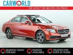 Red Used 2019 Mercedes E220 Premium Plus Sedan | £21,990 (Fair price)