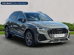 Grey Used 2025 Audi Q3 Black Edition SUV | £36,714 (Fair price)